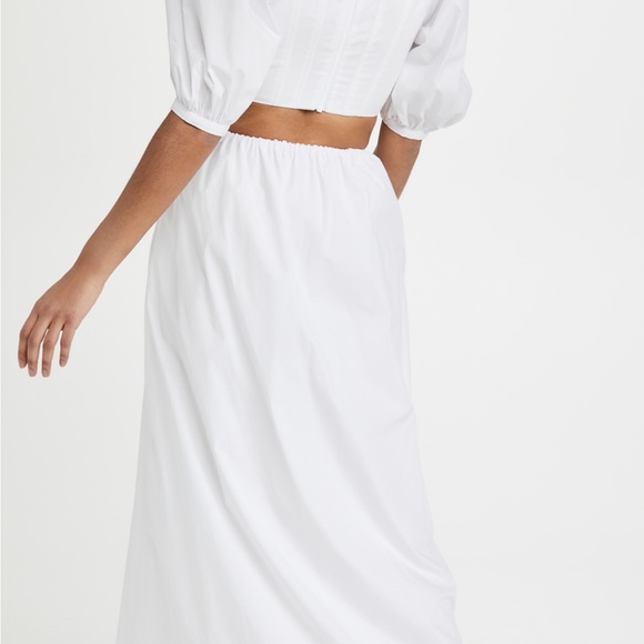 Staud Astro White Dress NWT - Picture 4 of 6